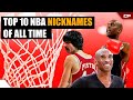 Top 10 NBA NICKNAMES Of All Time 🔥 | Highlight #Shorts