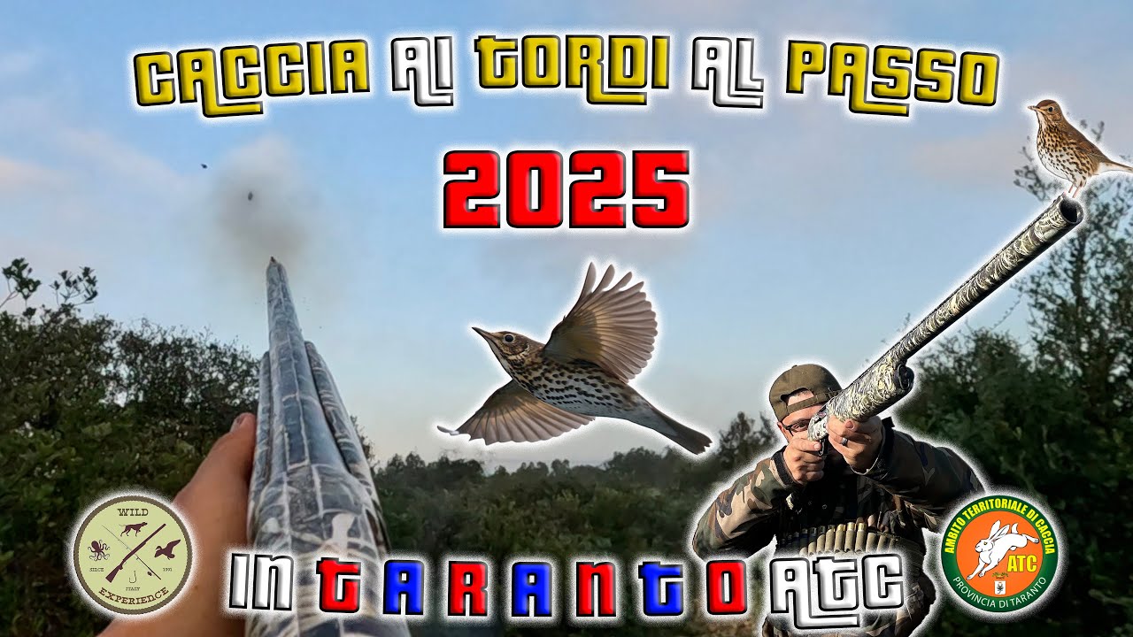 CACCIA ai TORDI 2025 | le SAETTE DELLO IONIO | un giorno da RICORDARE in ATC TARANTO | TRUSH HUNT