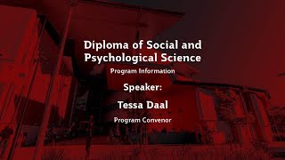 Diploma of Criminology and Criminal Justice Wealth