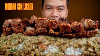 MONGGO CON LECHON + MUKBANG ASMR