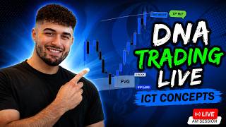 Live Trading  * ICT *  AM Session $NQ And $ES Futures!
