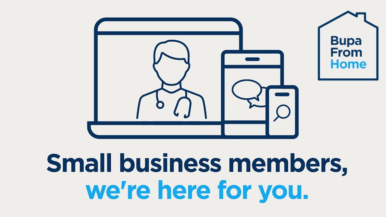 Bupa Bupa from home small business member YouTube