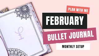 February 2023 Bullet Journal Setup | Plan With Me