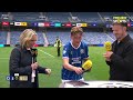 James Penrice speaks after winning Player of the Match on Rangers debut