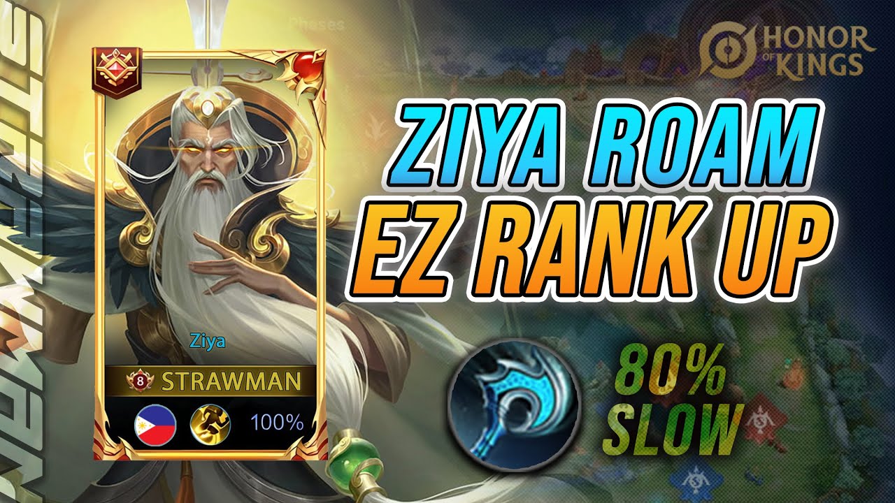 RANK UP SOLO EASILY WITH ROAMER ZIYA | HONOR OF KINGS