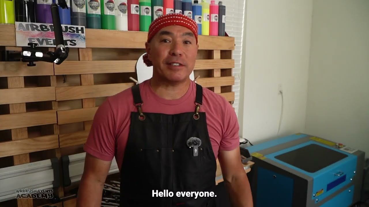 Learn to Airbrush: Step-by-Step Beginner Class from Airbrush Events Academy