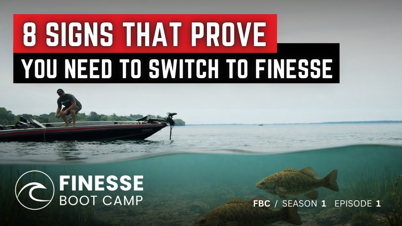 8 Signs that Prove YOU NEED to switch to Finesse Fishing for Bass – FBC S:1 E:1