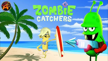 CATCH ALL ZOMBIES on the BEACH | ZOMBIE CATCHERS | Gameplay