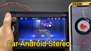 7 Inch Car Android Stereo Touch Screen Capacitive 2 Din Universal Bluetooth