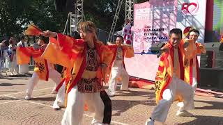 [20231118] Kanagawa festival - K-one 動流夢 with Núi Trúc Sakura yosakoi - Samurai よさびと