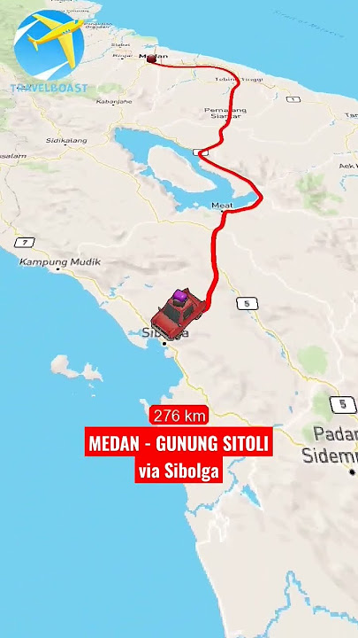 Medan - Gunung Sitoli Nias, via Sibolga #rute #travelboast #nias