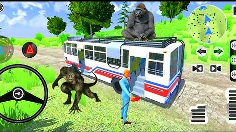 Extreme Offroad Bus Driving - Realistic Tourist Bus Simulator - Bus Games Video - Androids Gameplay