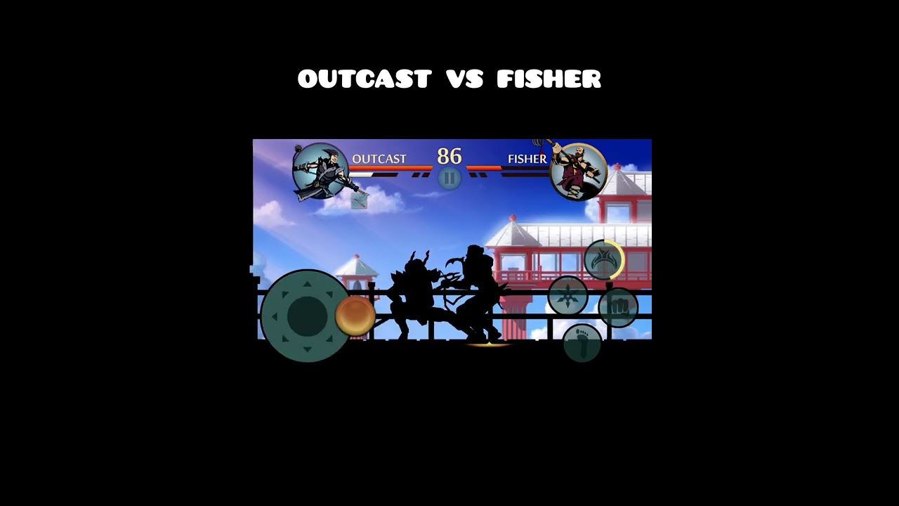 Shadow Fight 2 | Outcast vs Fisher 