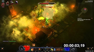 Diablo 3 WD vs Ghom fast kill