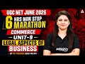 UGC NET Commerce Marathon Class | UGC NET Commerce Unit 9 Legal Aspects of Business By CA. Yashika