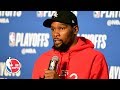 ‘You can’t just say “I’m going to stop Lou Williams tonight”’ – Kevin Durant | 2019 NBA Playoffs