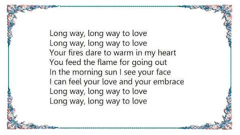 Britny Fox - Long Way to Love Lyrics