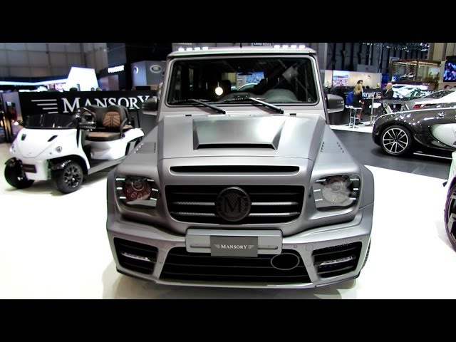 2014 mercedes benz g class g63 amg by mansory exterior inte