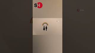 Ünlü Alişveri̇ş Merkezi̇nde Lgbt Tuvaleti̇