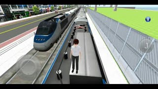 How to climb The train - 3d driving class | How to go inside The train - 3d driving class.