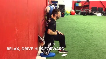 Active Wall Quad Stretch