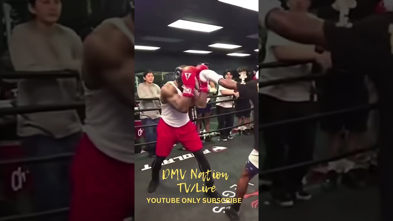 Keyshawn Davis on stream with Aaron the plumber #boxing - YouTube