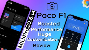 Poco F1 - MIUIPro 20.5.14 HnPort Review | Boosted Performance Huge Customization and Stability 🔥🔥