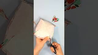 Quick and Easy sewing tips!! Fabric tray | Fabric baskets #shortsvideo #shorts #sewingtutorial
