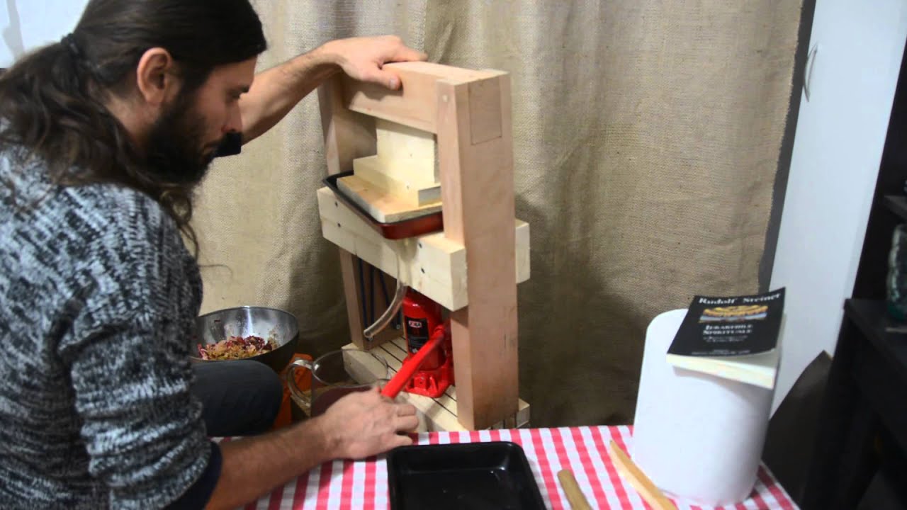 Hydraulic Juice Press Test YouTube