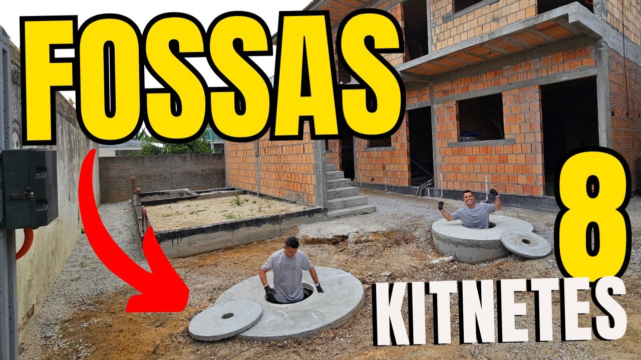 Instalação da FOSSA das kitnetes, veja!