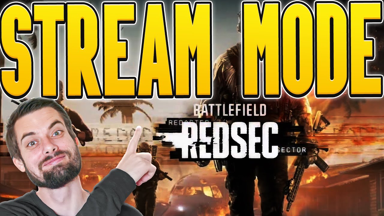 Streamer Mode Example How To Turn On Streamer Mode On Battlefield REDSEC (EASY Tutorial ...