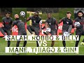 FULL MATCH:  Salah, Robertson & Koumetio vs Thiago, Mane & Wijnaldum | Head tennis