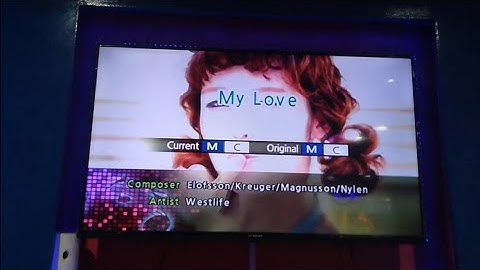 Westlife - My Love (Cover) (TJ Media TKR-305P)