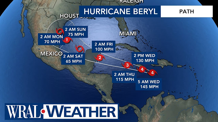 Hurricane Beryl roars toward Jamaica after killing at least 6 people in the SE Caribbean