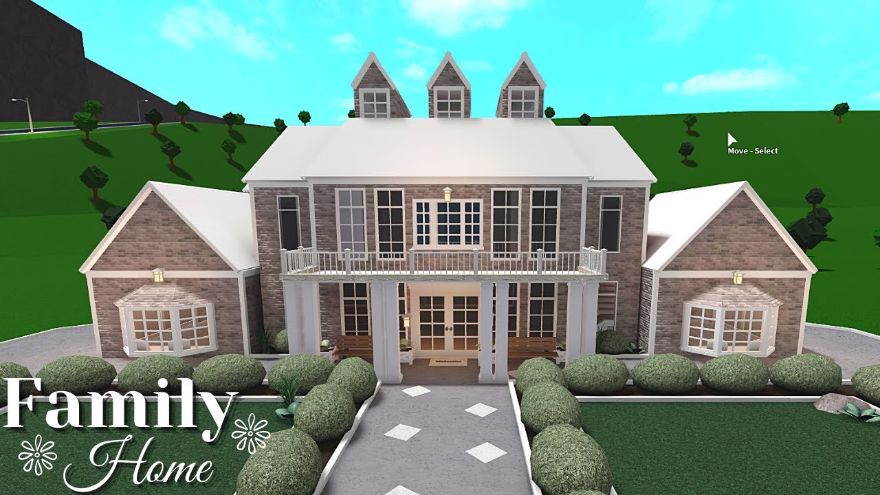 BLOXBURG| Family House Exterior | House Build| $29k - YouTube