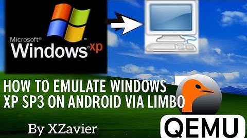 How to Emulate Windows XP SP3 on Android via Limbo PC emulator. Full tutorial and instructions.