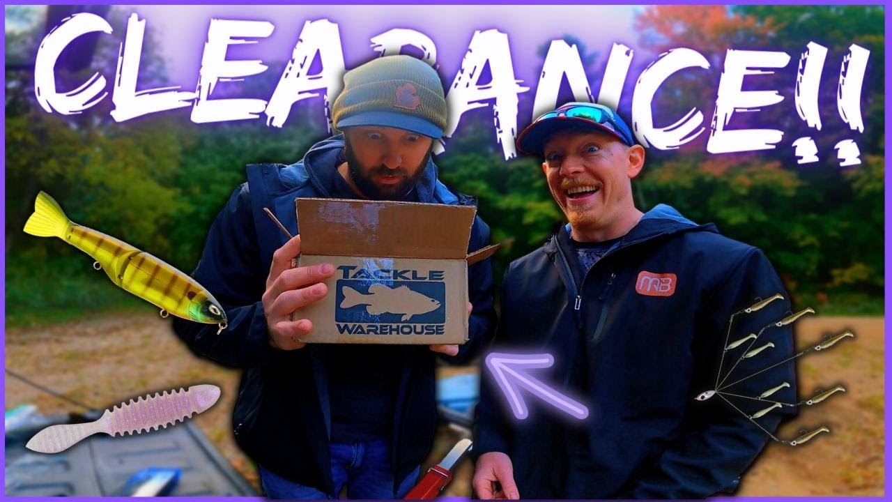 Tackle Warehouse Clearance Haul  New FAVORITE SWIMBAIT!? 