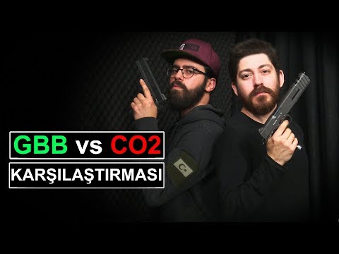 GBB vs CO2 Airsoft Pistol Karşılaştırması