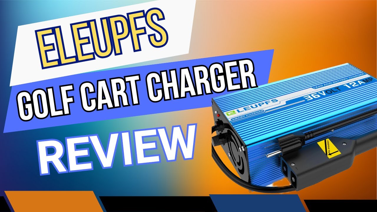 ELEUPFS 12 Amp 36 Volt Golf Cart Battery Charger Review | Powering Up Your Eazy GO Cart