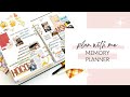 Plan With Me | Memory Planner | Classic Happy Planner | Stop The Blur | Cocoa Daisy | After the Pen