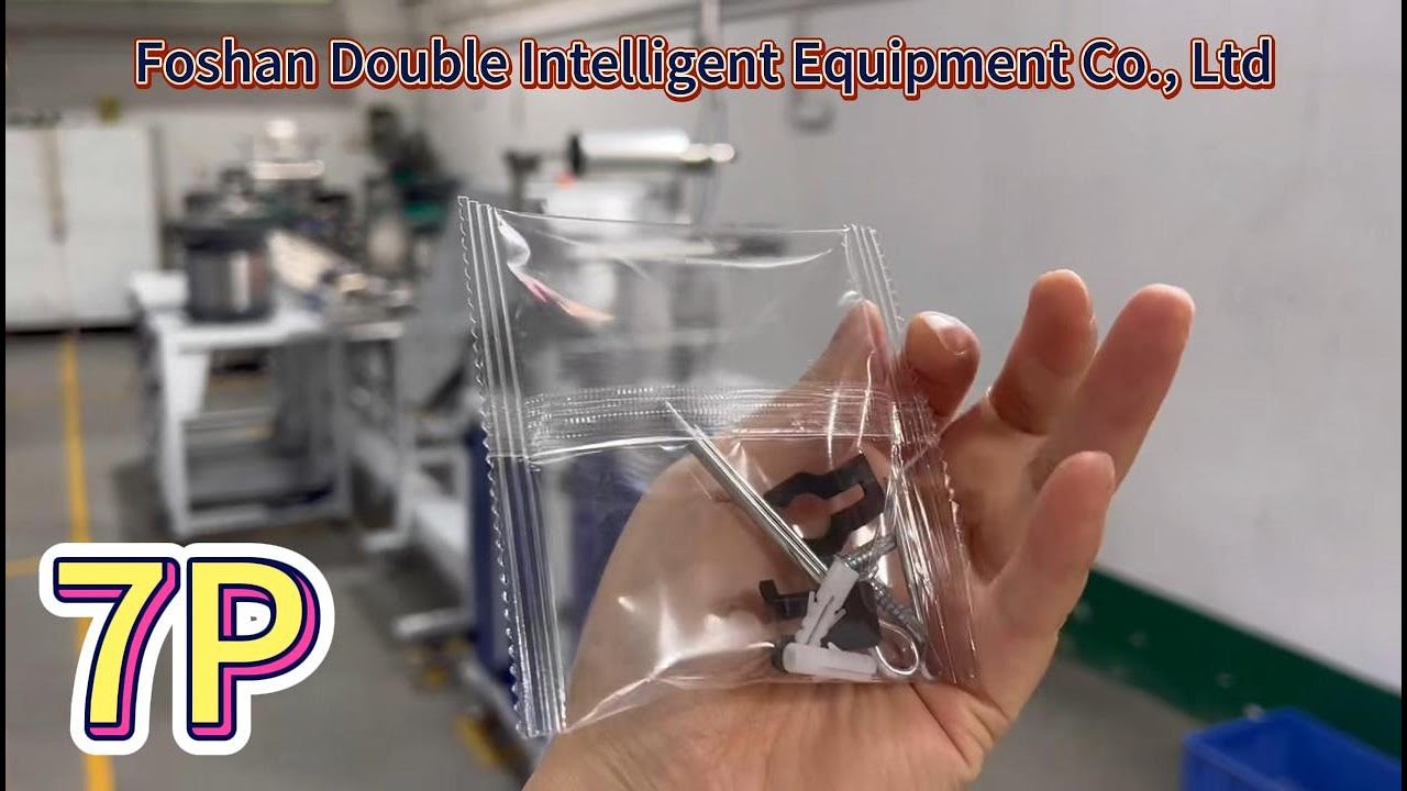 7P Automatic Screw, Nut, Washer, Plastic Parts Sorting Packing Machine