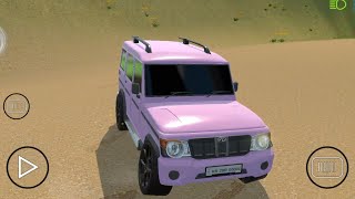Pink Mahindra Bolero game video India car simulator Toyota fortuner legender game. screenshot 4