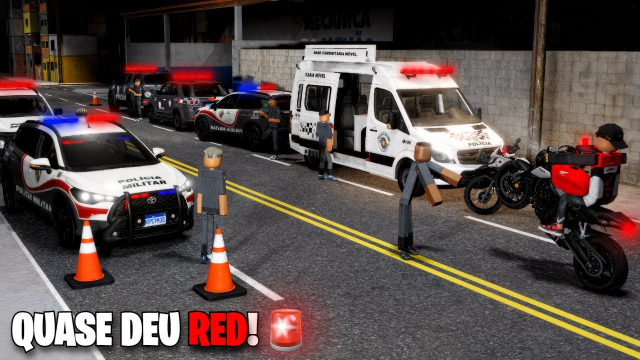 DEPENEI A CB650R E TROMBEI UMA BLITZ NO GRAU SP! - ROBLOX RP