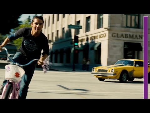 Sam chased by BumbleBee