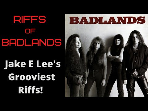 The Riffs of Badlands Jake E Lee - YouTube
