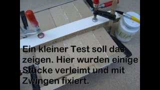 Spanplatte Verleimen