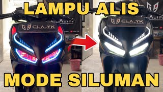 Lampu alis mode siluman vario 125