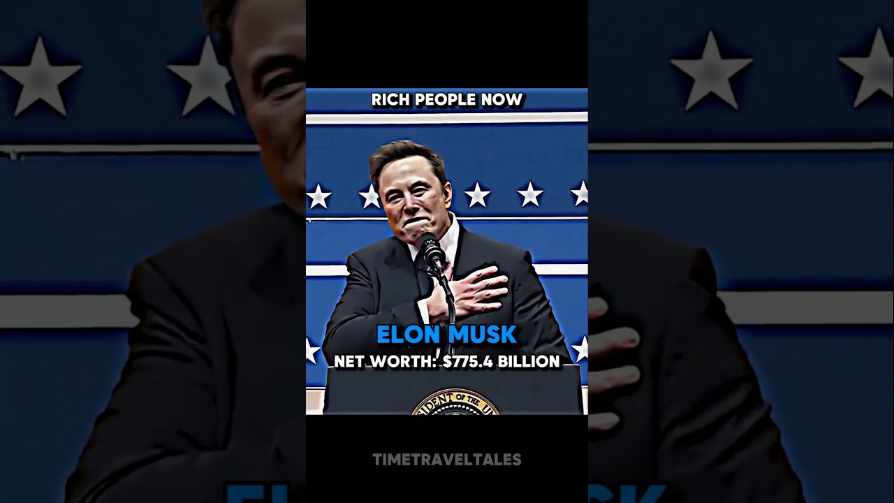 Rich People Now VS Then 