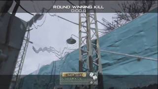 MW2 Derail Throwing Knife Spots