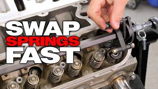 LS Valve Spring Swaps Made Easy! The Summit Racing Quick-Change Spring Compressor Tool